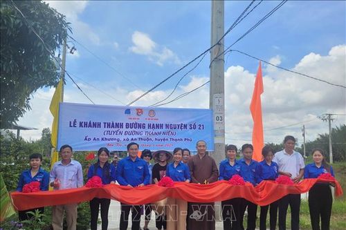 Đoàn Thanh niên Bến Tre bàn giao nhiều công trình an sinh xã hội