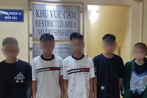 Bắt giữ 5 đối tượng gây ra hàng loạt vụ cướp tài sản ở Hà Nội