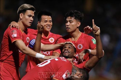 V.League 1-2023: Cơ hội vô địch chia đều cho 2 đội bóng Thủ đô