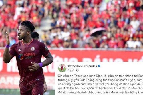 Rời Bình Định, 'Vua phá lưới' V.League 2023 sắp gia nhập Nam Định?