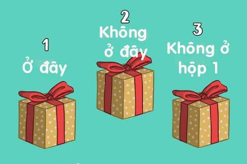 Chỉ người IQ cao mới giải được câu đố này: Đâu là hộp chứa chiếc nhẫn?
