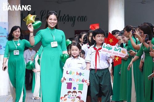 Trường Tiểu học và THCS Đức Trí long trọng tổ chức Lễ khai giảng năm học 2023 - 2024