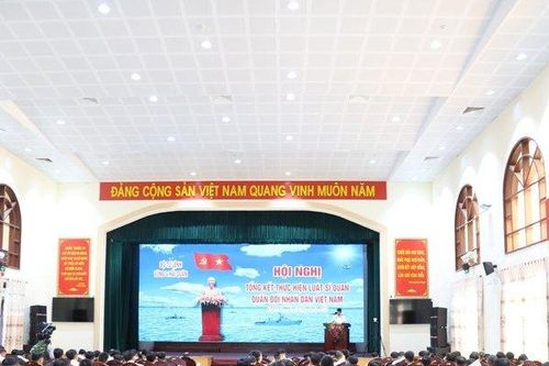 Vùng 4 Hải quân thực hiện tốt chính sách đối với sĩ quan và thân nhân