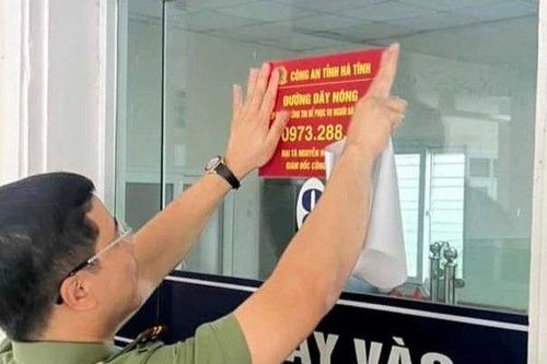 Giám đốc Công an Hà Tĩnh công khai số điện thoại cá nhân tiếp nhận thông tin phản ánh