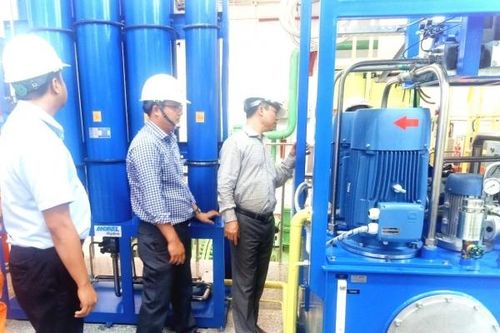 Đoàn công tác Lãnh đạo EVNGENCO2 làm việc tại Công ty Thủy điện An Khê - Ka Nak