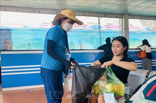 Từ 15/9, không được mang túi nilon, đồ nhựa dùng một lần ra đảo Cô Tô