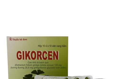 Yêu cầu nhà phân phối thu hồi thuốc viên nang mềm Gikorcen