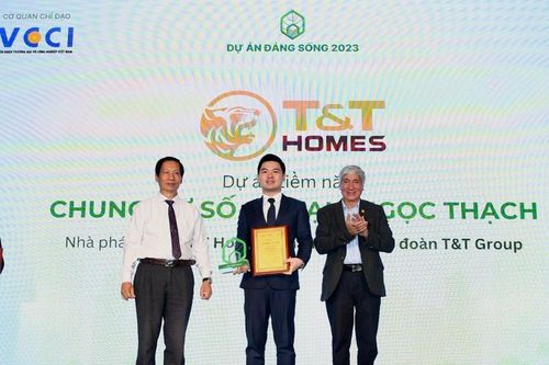 Dự án số 2 Phạm Ngọc Thạch của T&T Homes thắng giải Dự án đáng sống năm 2023