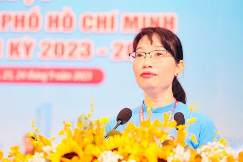Bà Trần Thị Diệu Thúy tái đắc cử Chủ tịch Liên đoàn Lao động TPHCM