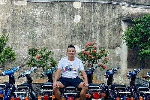9X Hà Nội chi nửa tỷ đồng sưu tầm xe Honda Super Cub biển số tam hoa