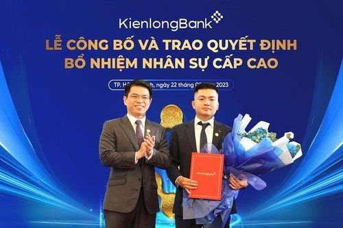 KienlongBank bổ nhiệm Phó Tổng Giám đốc mới