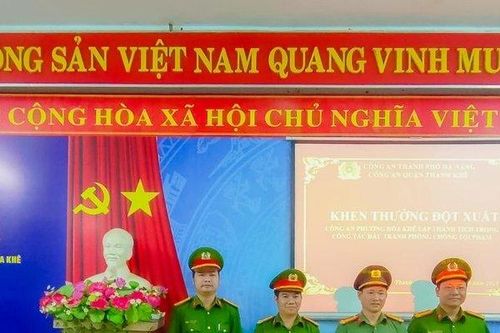 Vụ cướp tiệm vàng ở Đà Nẵng: Thưởng nóng công an phường Hòa Khê