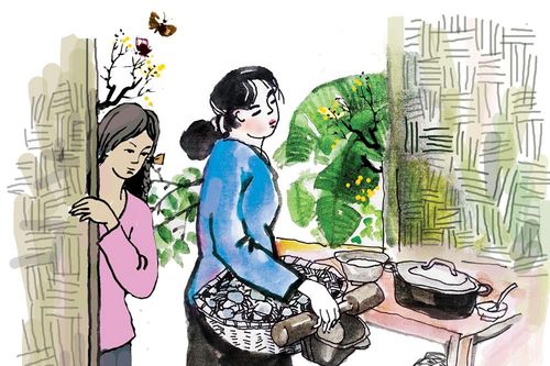 Giỏ cua của mẹ