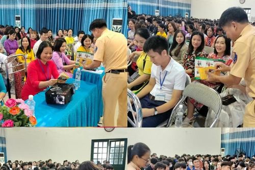 Thanh Hóa: Tuyên truyền pháp luật về trật tự, an toàn giao thông trong học đường