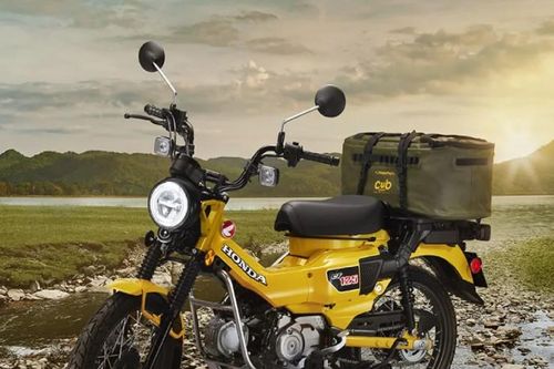 Honda CT 125 cập nhật bản màu vàng mặt trời tuyệt đẹp