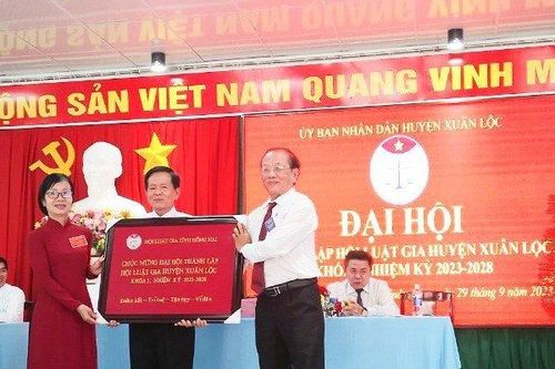 Đồng Nai: Thành lập Hội Luật gia huyện Xuân Lộc