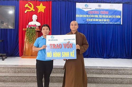 Ra mắt mô hình sinh kế hỗ trợ phụ nữ vùng biên giới Tri Tôn