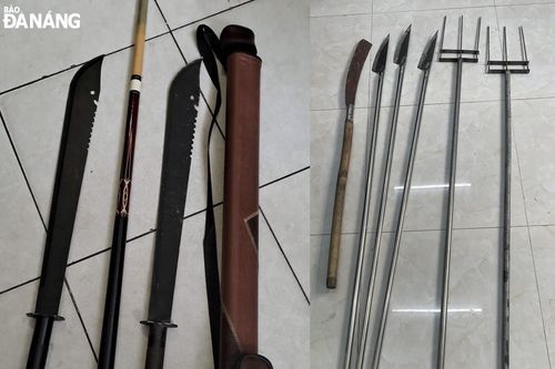 Kịp thời truy xét nhóm thanh thiếu niên cầm dao diễu phố