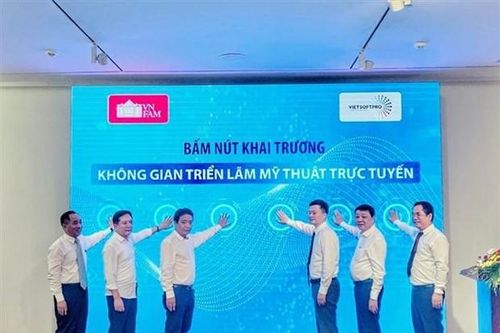 Ra mắt không gian triển lãm mỹ thuật trực tuyến đầu tiên tại Việt Nam