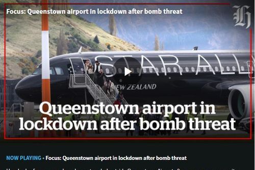 New Zealand: Sân bay Quốc tế Queenstown bị đe dọa đánh bom