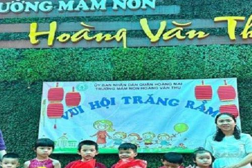Trường Mầm non Hoàng Văn Thụ - Hoàng Mai - Hà Nội: Nhiều hoạt động vui 'Trung thu yêu thương cho các cháu học sinh'