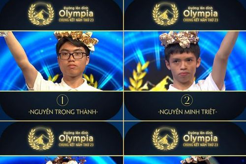 Công bố thứ tự xuất phát của 4 thí sinh chung kết Đường lên đỉnh Olympia 2023