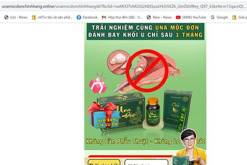 Tràn lan quảng cáo thổi phồng thực phẩm bảo vệ sức khỏe trên 'chợ mạng'