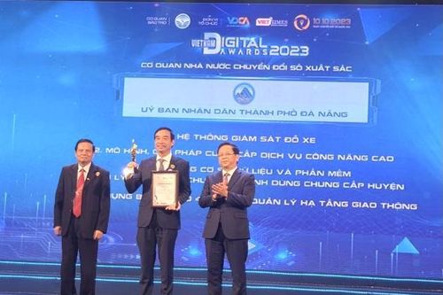 Lần thứ 4 liên tiếp, Đà Nẵng được vinh danh nhận Giải thưởng Cơ quan nhà nước Chuyển đổi số xuất sắc