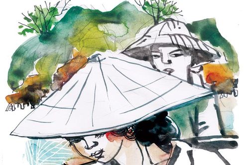 Mùa cốm xanh về