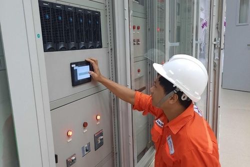 Giám sát trực tuyến nguồn ắc quy tại Nhà máy Thủy điện Sông Bung 4