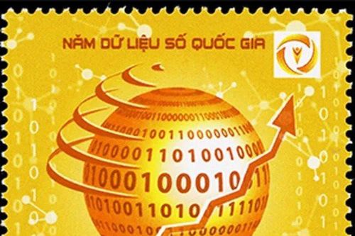 Phát hành bộ tem bưu chính 'Năm Dữ liệu số quốc gia'