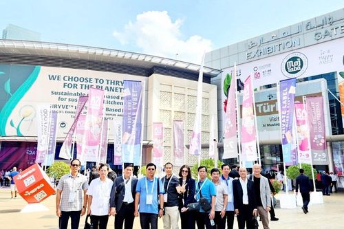 Cà Mau tham dự Hội chợ sản xuất Gulfood và gặp gỡ, làm việc với nhà phân phối nông sản, thủy sản tại Dubai, UAE