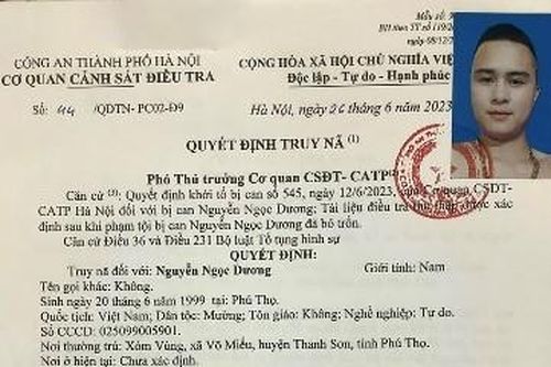 Truy nã đối tượng giả danh công an lừa đảo chiếm đoạt tài sản