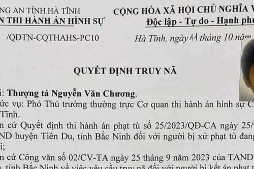 Hà Tĩnh: Truy nã kẻ có hành vi đồi bại với bé gái dưới 16 tuổi