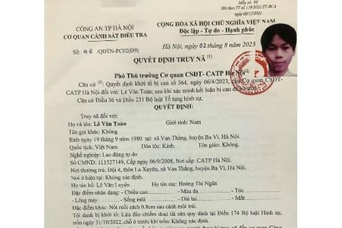 Truy nã kẻ giả danh Giám đốc Công ty Bắc Việt lừa đảo hơn nửa tỷ đồng