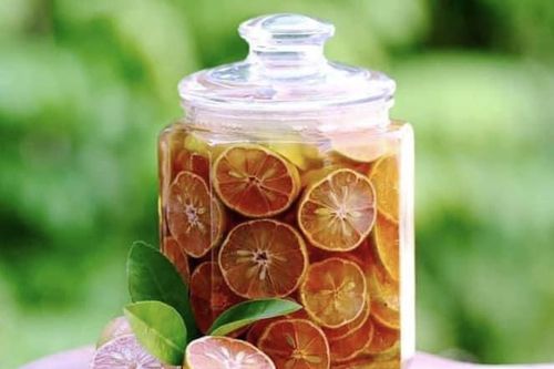 Tháng 10 nhớ ngâm chanh đào mật ong