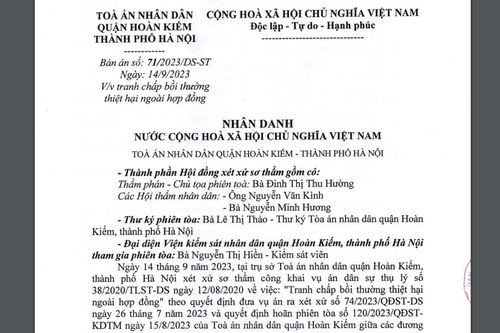 Tòa án yêu cầu 2 cá nhân phải gỡ bỏ thông tin sai sự thật