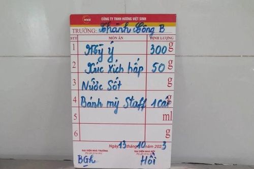 Một số học sinh trường Tiểu học Thành Công B bị nôn ói, tiêu chảy sau bữa ăn trưa