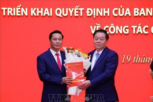 Trao quyết định bổ nhiệm Tổng Biên tập Báo điện tử Đảng Cộng sản Việt Nam