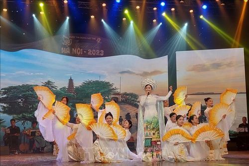 20 giọng ca tham dự chung kết Cuộc thi giọng hát Trẻ 'Thanh âm Hà Nội'