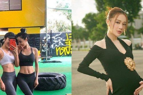 Nhã Phương bụng múi 'trùng điệp' khó tin chỉ sau 2 tuần sinh con