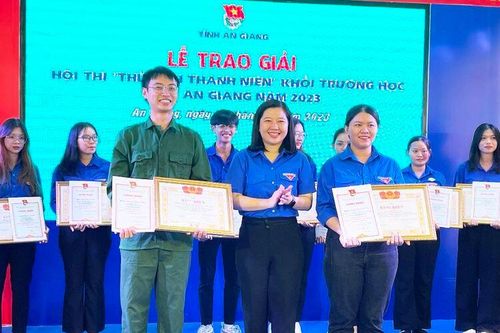 Vòng Chung kết Hội thi 'Thủ lĩnh thanh niên' khối trường học tỉnh An Giang năm 2023