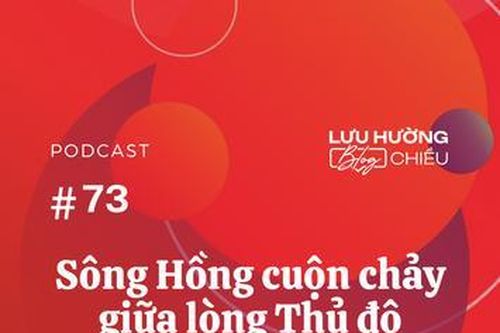 Sông Hồng cuộn chảy giữa lòng Thủ đô