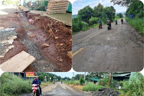 Gia Lai: Nhiều bất cập trong thi công tuyến tỉnh lộ 664, tiềm ẩn nguy cơ tai nạn giao thông