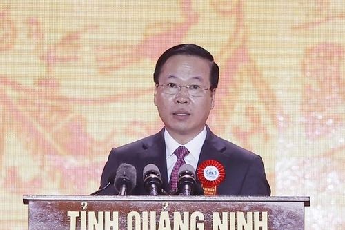 Chủ tịch nước: Phấn đấu để Quảng Ninh thành một tỉnh kiểu mẫu giàu đẹp, văn minh