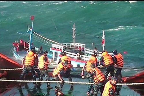 Cảnh sát biển Việt Nam có được áp dụng biện pháp ngăn chặn đối với hành vi vi phạm hay không?