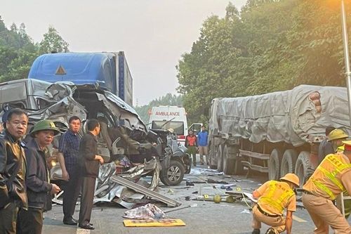 Tai nạn liên hoàn ở Lạng Sơn, 5 người chết, 10 người bị thương