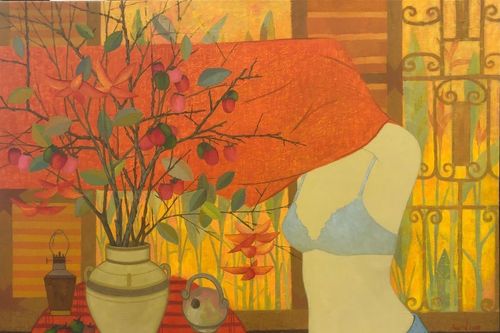 Tranh nude khắc họa người phụ nữ tự do, kiêu hãnh