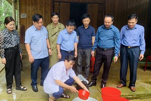 Chính phủ cấp hóa chất khử khuẩn hỗ trợ Hà Tĩnh phòng, chống dịch bệnh