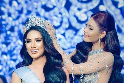 Mỹ nhân Campuchia cao gần 1,8m, mặt đẹp cực 'Tây', nổi trội tại Miss Universe